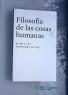 Filosofía de las cosas humanas